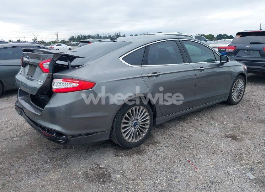Photo 4 of 2014 Ford Fusion TITANIUM (VIN 3FA6P0K93ER358577)