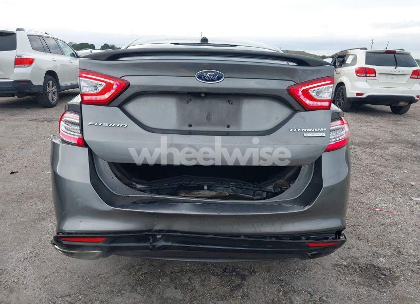 Photo 6 of 2014 Ford Fusion TITANIUM (VIN 3FA6P0K93ER358577)