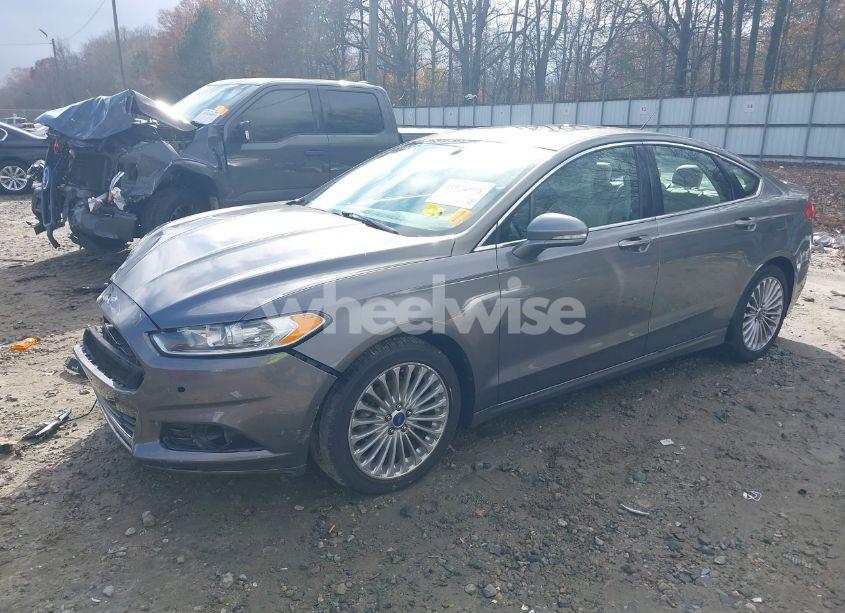 Photo 2 of 2014 Ford Fusion TITANIUM (VIN 3FA6P0K93ER372561)
