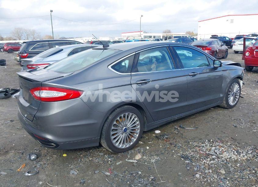 Photo 4 of 2014 Ford Fusion TITANIUM (VIN 3FA6P0K93ER372561)