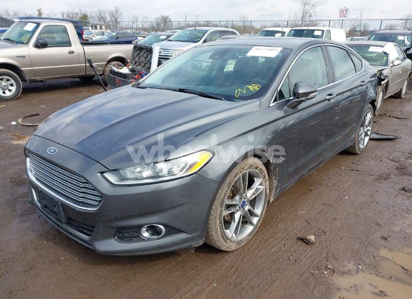 Photo 2 of 2015 Ford Fusion TITANIUM (VIN 3FA6P0K93FR158767)