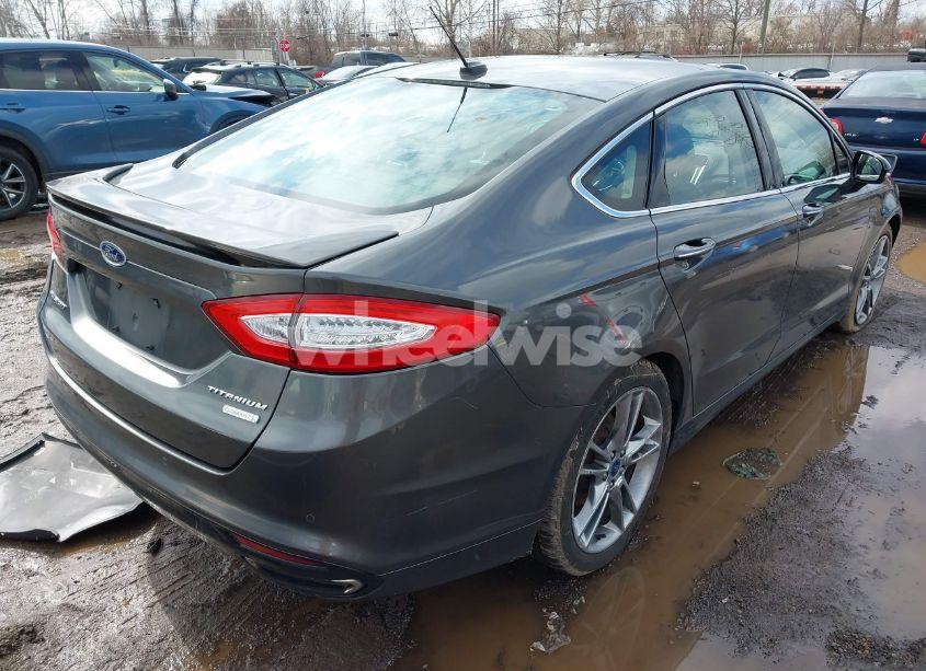 Photo 4 of 2015 Ford Fusion TITANIUM (VIN 3FA6P0K93FR158767)