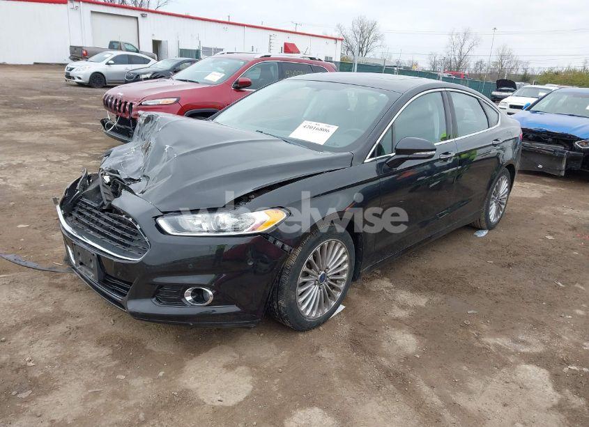 Photo 2 of 2015 Ford Fusion TITANIUM (VIN 3FA6P0K93FR223195)