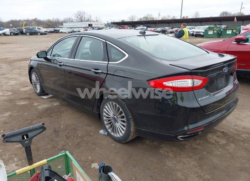Photo 3 of 2015 Ford Fusion TITANIUM (VIN 3FA6P0K93FR223195)