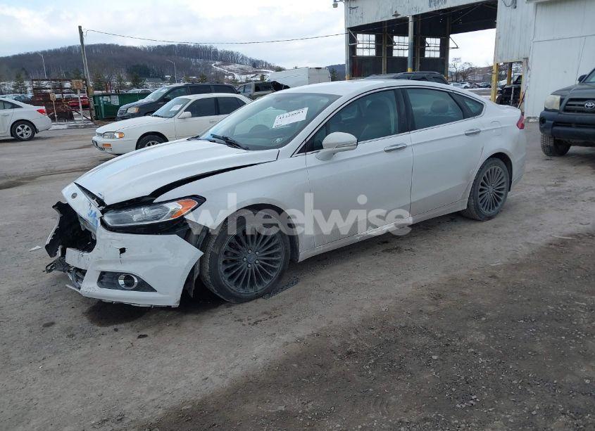 Photo 2 of 2015 Ford Fusion TITANIUM (VIN 3FA6P0K93FR227313)