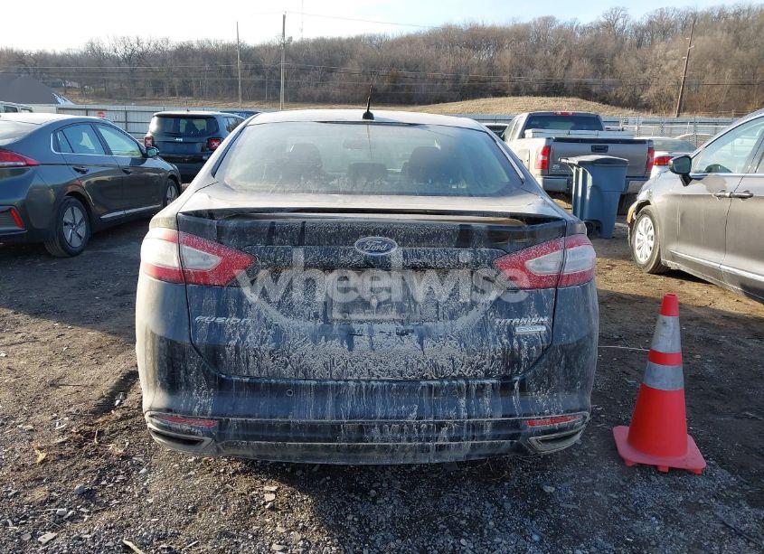 Photo 16 of 2016 Ford Fusion TITANIUM (VIN 3FA6P0K93GR207497)