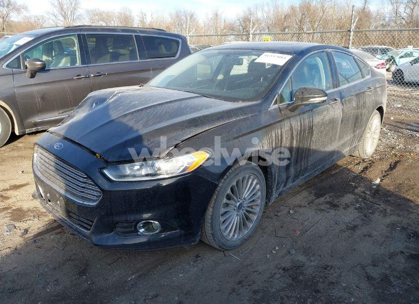 Photo 2 of 2016 Ford Fusion TITANIUM (VIN 3FA6P0K93GR207497)