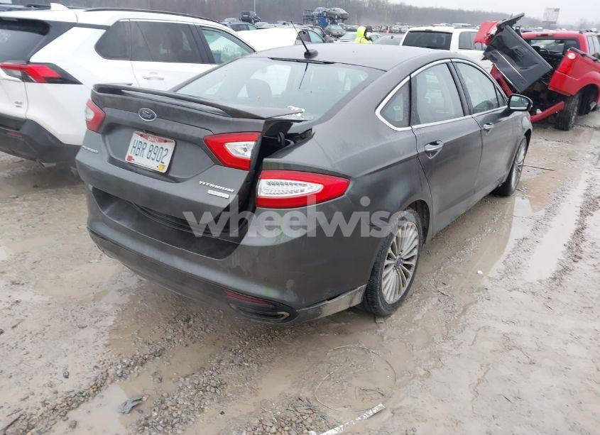 Photo 4 of 2016 Ford Fusion TITANIUM (VIN 3FA6P0K93GR228107)