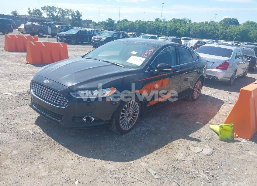 Photo 2 of 2016 Ford Fusion TITANIUM (VIN 3FA6P0K93GR231217)