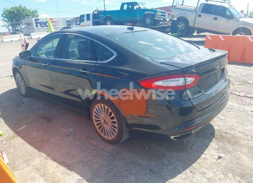 Photo 3 of 2016 Ford Fusion TITANIUM (VIN 3FA6P0K93GR231217)