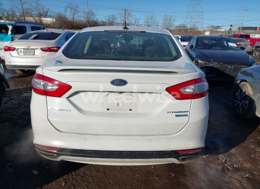 Photo 17 of 2016 Ford Fusion TITANIUM (VIN 3FA6P0K93GR344875)