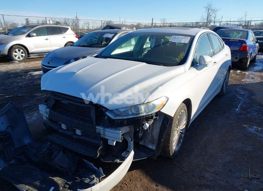 Photo 2 of 2016 Ford Fusion TITANIUM (VIN 3FA6P0K93GR344875)