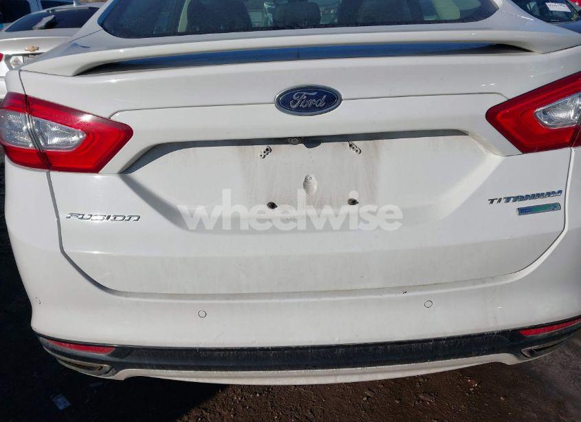 Photo 20 of 2016 Ford Fusion TITANIUM (VIN 3FA6P0K93GR344875)