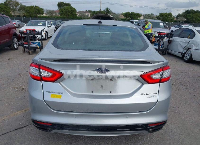 Photo 16 of 2016 Ford Fusion TITANIUM (VIN 3FA6P0K93GR362082)