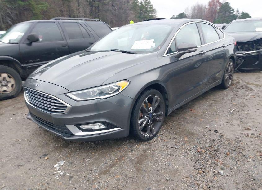 Photo 2 of 2017 Ford Fusion TITANIUM (VIN 3FA6P0K93HR170307)