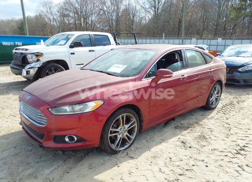 Photo 2 of 2013 Ford Fusion TITANIUM (VIN 3FA6P0K94DR110918)