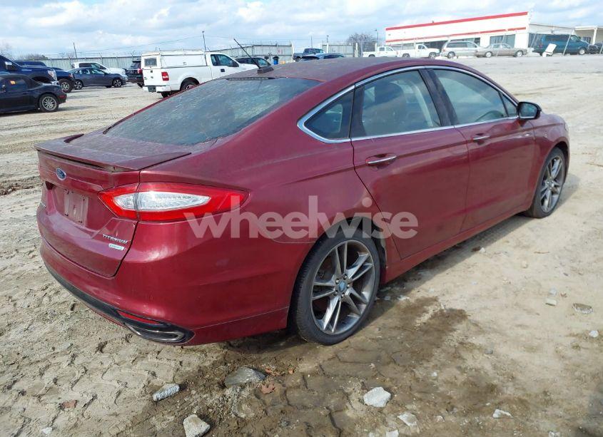 Photo 4 of 2013 Ford Fusion TITANIUM (VIN 3FA6P0K94DR110918)