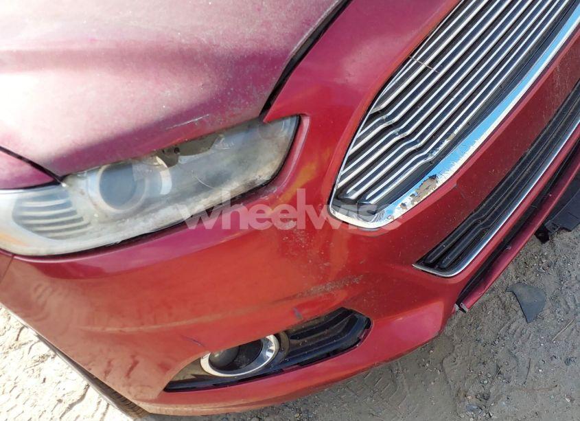 Photo 6 of 2013 Ford Fusion TITANIUM (VIN 3FA6P0K94DR110918)