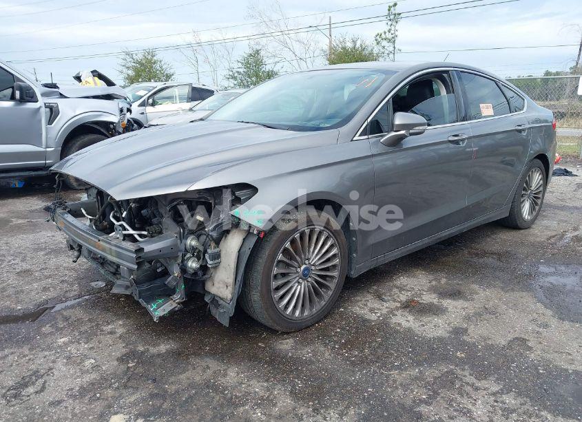 Photo 2 of 2013 Ford Fusion TITANIUM (VIN 3FA6P0K94DR176580)