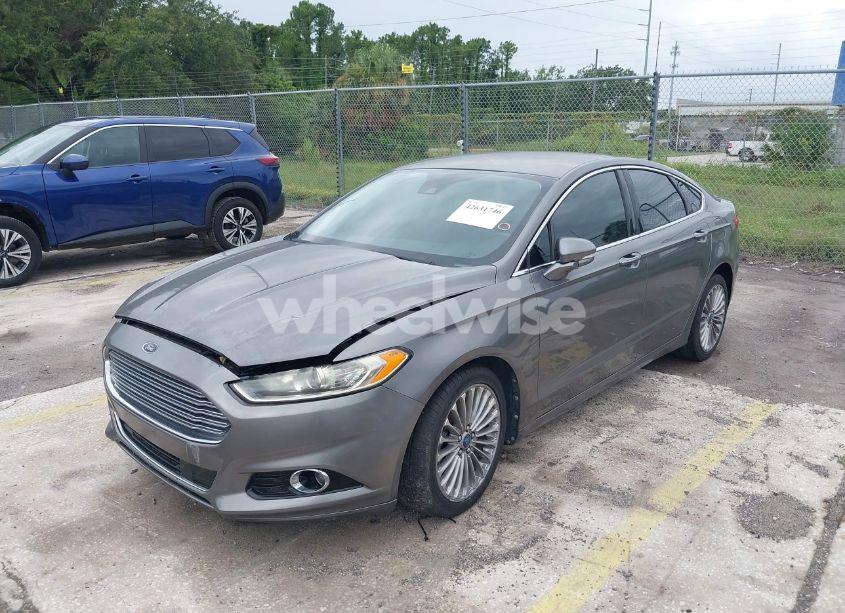 Photo 2 of 2013 Ford Fusion TITANIUM (VIN 3FA6P0K94DR192780)