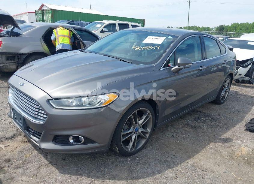 Photo 2 of 2013 Ford Fusion TITANIUM (VIN 3FA6P0K94DR241685)