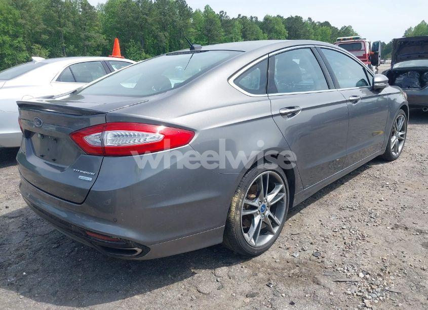 Photo 4 of 2013 Ford Fusion TITANIUM (VIN 3FA6P0K94DR241685)