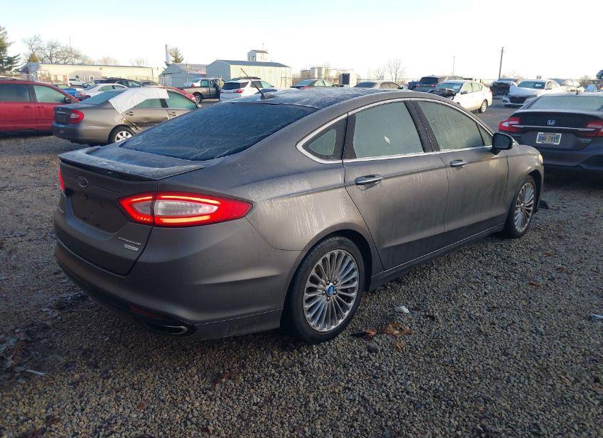 Photo 4 of 2013 Ford Fusion TITANIUM (VIN 3FA6P0K94DR249060)