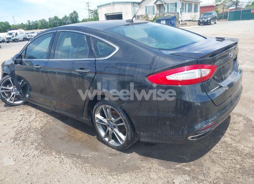 Photo 3 of 2013 Ford Fusion TITANIUM (VIN 3FA6P0K94DR277800)