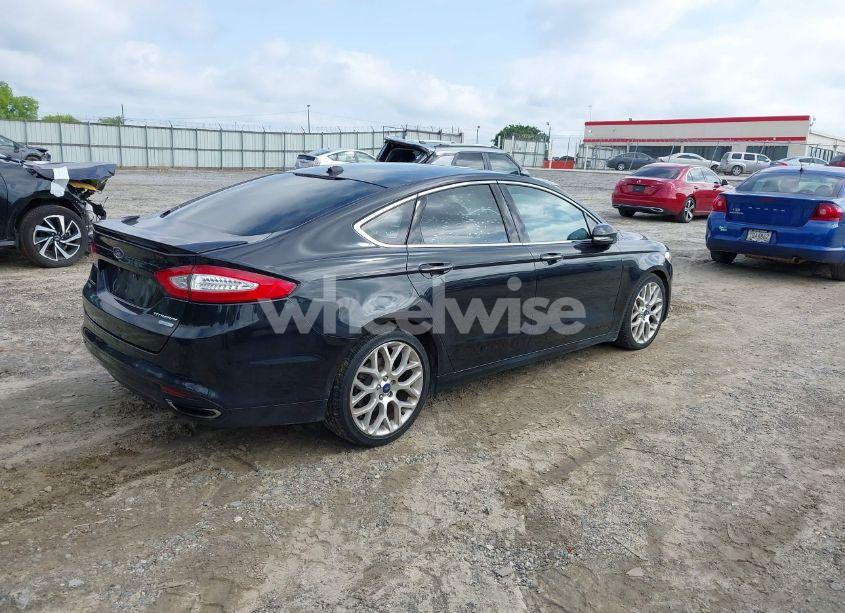 Photo 4 of 2013 Ford Fusion TITANIUM (VIN 3FA6P0K94DR375113)