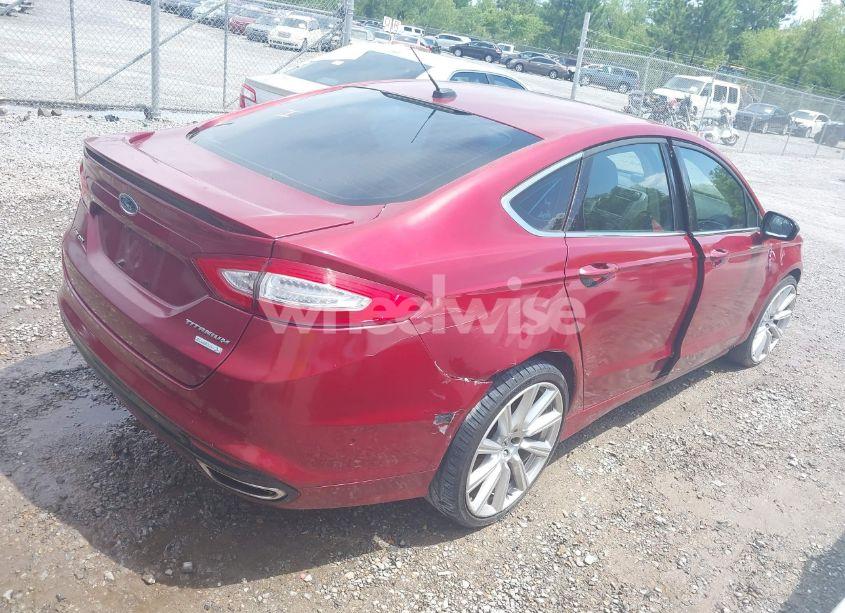 Photo 4 of 2014 Ford Fusion TITANIUM (VIN 3FA6P0K94ER107261)