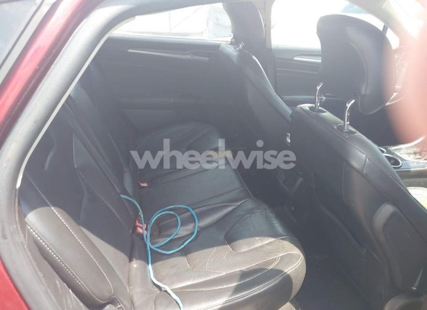 Photo 8 of 2014 Ford Fusion TITANIUM (VIN 3FA6P0K94ER107261)