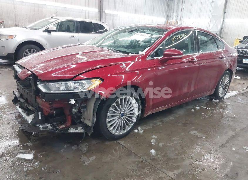 Photo 2 of 2014 Ford Fusion TITANIUM (VIN 3FA6P0K94ER136288)