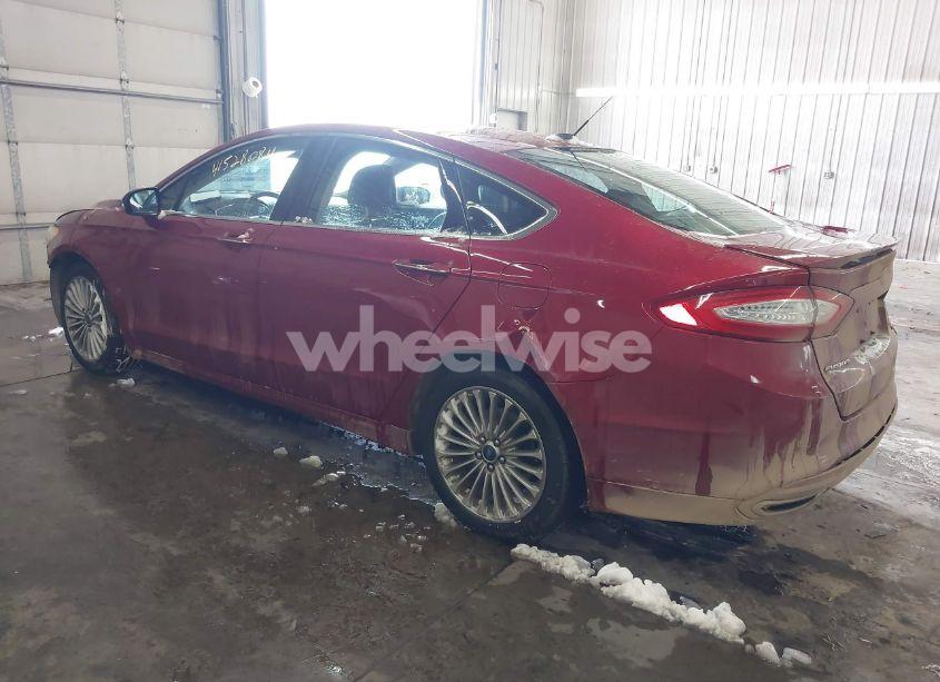 Photo 3 of 2014 Ford Fusion TITANIUM (VIN 3FA6P0K94ER136288)