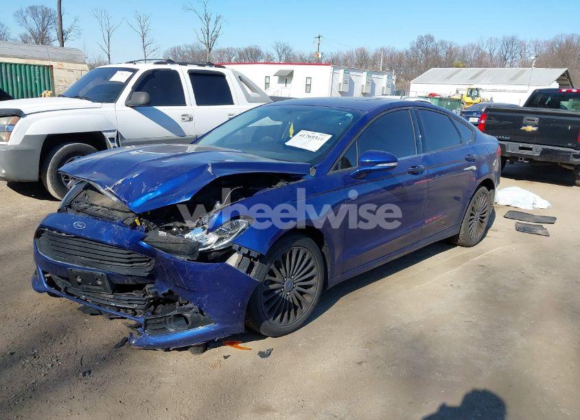 Photo 2 of 2015 Ford Fusion TITANIUM (VIN 3FA6P0K94FR152394)