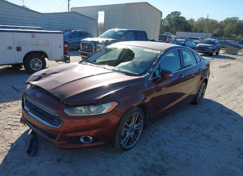 Photo 2 of 2015 Ford Fusion TITANIUM (VIN 3FA6P0K94FR219785)