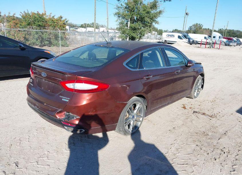 Photo 4 of 2015 Ford Fusion TITANIUM (VIN 3FA6P0K94FR219785)
