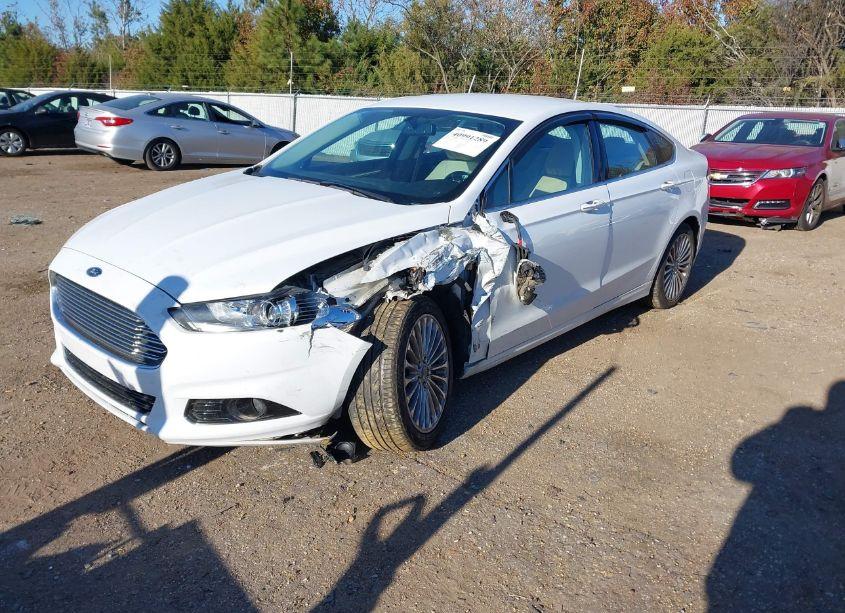 Photo 2 of 2015 Ford Fusion TITANIUM (VIN 3FA6P0K94FR239597)
