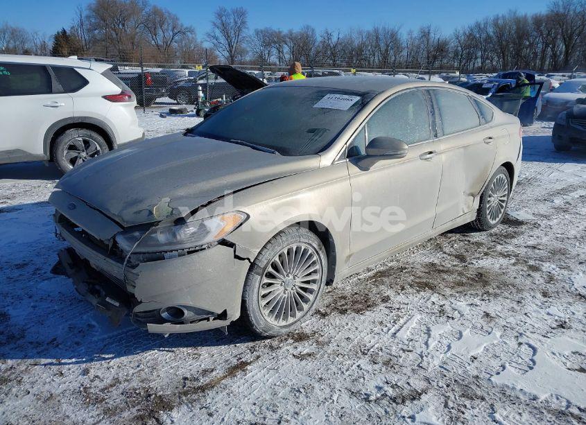 Photo 2 of 2015 Ford Fusion TITANIUM (VIN 3FA6P0K94FR268372)