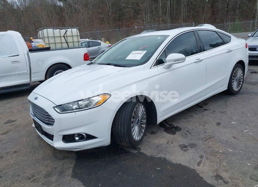 Photo 2 of 2015 Ford Fusion TITANIUM (VIN 3FA6P0K94FR310524)