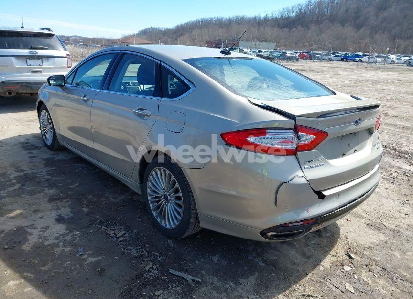 Photo 3 of 2016 Ford Fusion TITANIUM (VIN 3FA6P0K94GR158634)