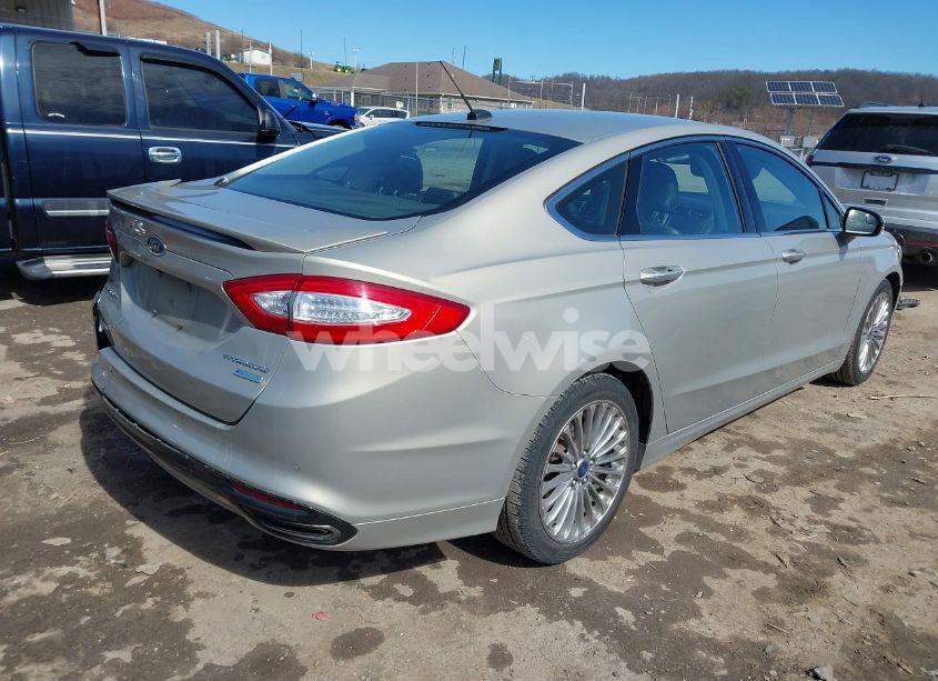 Photo 4 of 2016 Ford Fusion TITANIUM (VIN 3FA6P0K94GR158634)