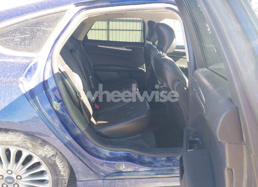 Photo 8 of 2016 Ford Fusion TITANIUM (VIN 3FA6P0K94GR180018)