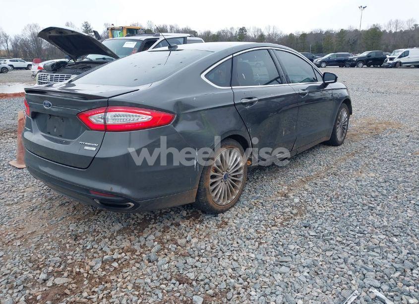 Photo 4 of 2016 Ford Fusion TITANIUM (VIN 3FA6P0K94GR183257)