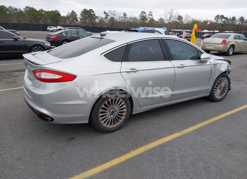 Photo 4 of 2016 Ford Fusion TITANIUM (VIN 3FA6P0K94GR186014)
