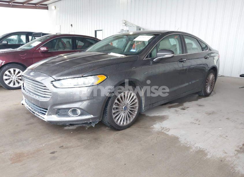 Photo 2 of 2016 Ford Fusion TITANIUM (VIN 3FA6P0K94GR208111)