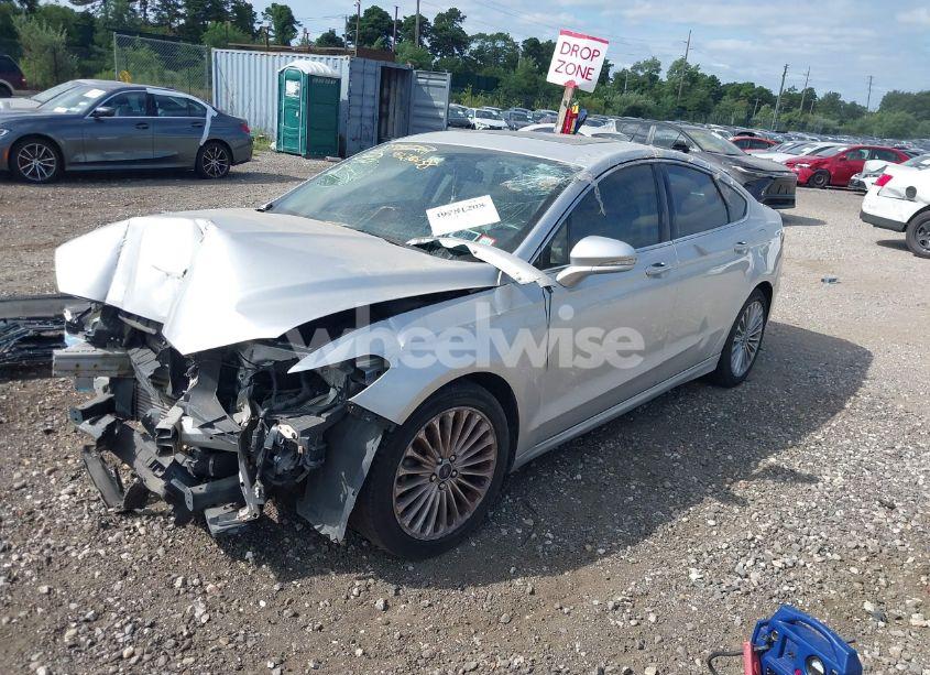 Photo 2 of 2016 Ford Fusion TITANIUM (VIN 3FA6P0K94GR265361)