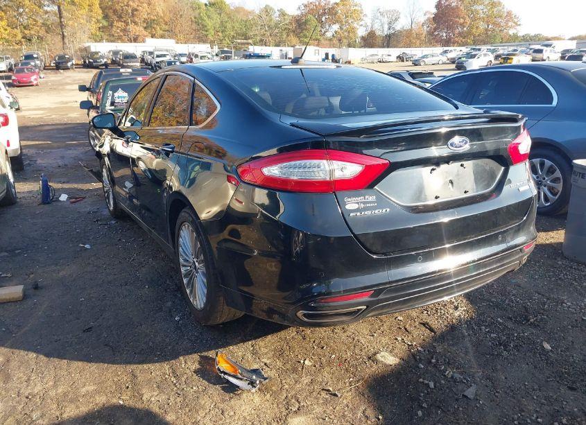Photo 3 of 2016 Ford Fusion TITANIUM (VIN 3FA6P0K94GR347039)