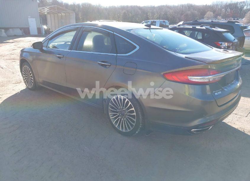 Photo 3 of 2017 Ford Fusion TITANIUM (VIN 3FA6P0K94HR199668)