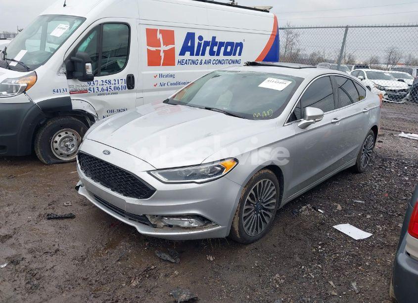 Photo 2 of 2017 Ford Fusion TITANIUM (VIN 3FA6P0K94HR404504)