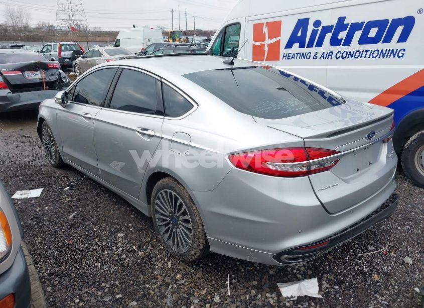 Photo 3 of 2017 Ford Fusion TITANIUM (VIN 3FA6P0K94HR404504)